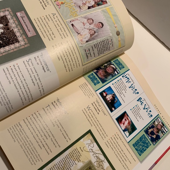 CREATING KEEPSAKES SCRAPBOOK HARDCOVER BOOK. - Picture 5 of 9